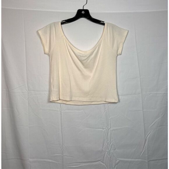 American eagle cream crop top size XL - Picture 2 of 3